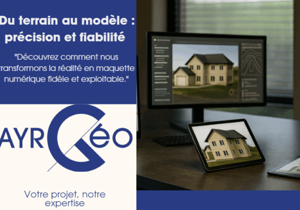 Du Relevé Terrain à la Maquette Numérique